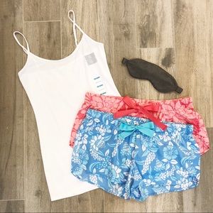 2 Old Navy Hawaiian Floral Pajama Shorts 🌺